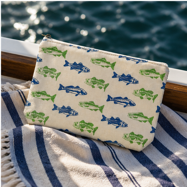 Fish Print Bag